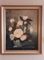 Schilderij bloemen in lijst, Ophalen