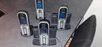 Siemens Gigaset set met 4 handsets, Ophalen, Gebruikt, 4 handsets of meer