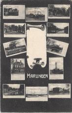 Harlingen (Frl.) Meerluik o.a. Rozegracht, Schritsen, 1910, Verzenden, Voor 1920, Ongelopen, Friesland