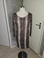 leuke bruine jurk maat XL   *v24*, Bruin, Maat 46/48 (XL) of groter, Ophalen of Verzenden, Zo goed als nieuw