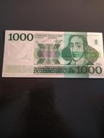Biljet unc 1000 gulden bieden, Postzegels en Munten, Bankbiljetten | Nederland, Ophalen of Verzenden