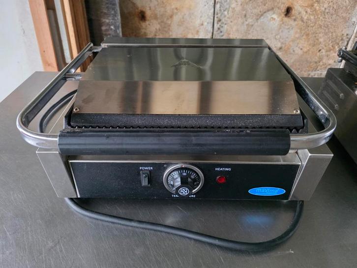 Maxima Contactgrill 2200W - Uitstekende Staat!, Witgoed en Apparatuur, Contactgrills, Ophalen of Verzenden