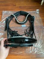 Nieuw prachtig zwart leren hoofdstel maat full, Ophalen of Verzenden, Nieuw, Dressuur