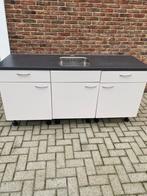 Keukenblokje 1,80, Huis en Inrichting, Keuken | Complete keukens, Ophalen, Overige kleuren, Enkelwandige keuken, Zo goed als nieuw