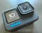 GoPro Hero 10 Black // veel accessoires// 3 batt. // case, Ophalen of Verzenden, Zo goed als nieuw, GoPro