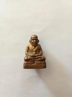 Antiek bronzen boeddha beeldje, komt uit een erfenis, Ophalen of Verzenden, Brons