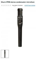 Shure VP88 stereo condensator mic, Ophalen of Verzenden, Zo goed als nieuw, Instrumentmicrofoon