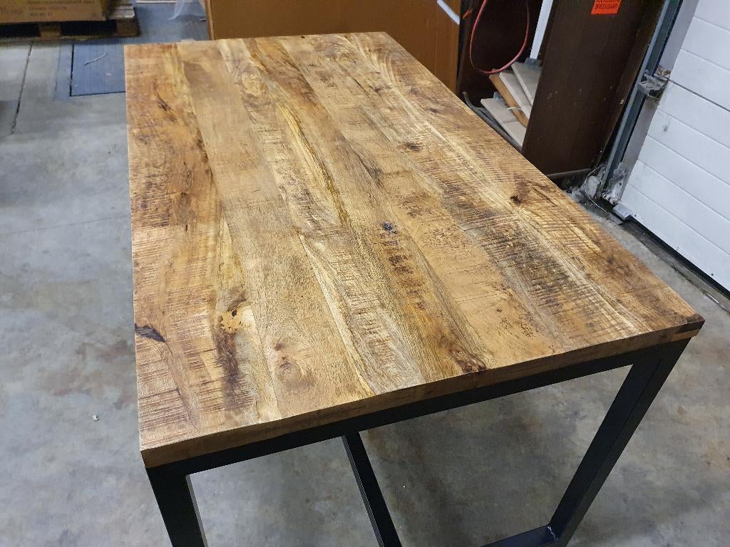 Bartafel Brugge Mango 140x80x90 cm, Ophalen of Verzenden, Nieuw