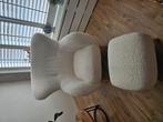 mooie stoel compleet met voet steun, Huis en Inrichting, Fauteuils, Ophalen of Verzenden, Zo goed als nieuw