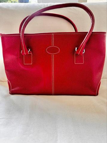 Tod’s tas replica rood leer mooie kwaliteit beschikbaar voor biedingen