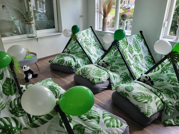 TE KOOP: Complete Jungle tentjes set, Kinderen en Baby's, Speelgoed | Speeltenten, Zo goed als nieuw, Ophalen