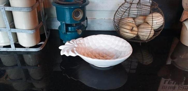 Brocante puddingvorm "ananas ", Antiek en Kunst, Curiosa en Brocante, Ophalen of Verzenden