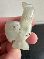 Chinees half edelsteen Jade serpetijn ? hanger Kip 3/4.5 cm, Ophalen of Verzenden