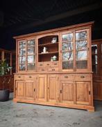 Grote / Brede teakhouten winkelkast | Apothekerskast  #2648