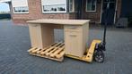 Leuk bureau, licht beuk kleur, Huis en Inrichting, Ophalen of Verzenden, Gebruikt