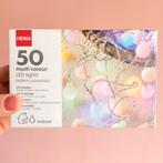 50 Lampjes multi colour Hema lichtsnoer, slinger, led, Huis en Inrichting, Lampen | Overige, Ophalen of Verzenden, Zo goed als nieuw