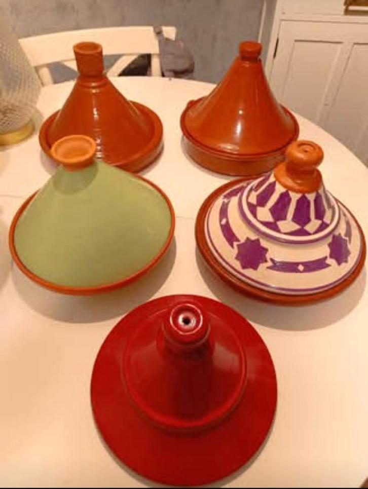 Diverse tajines  ( 4 stuks ), Antiek en Kunst, Antiek | Servies compleet, Ophalen of Verzenden