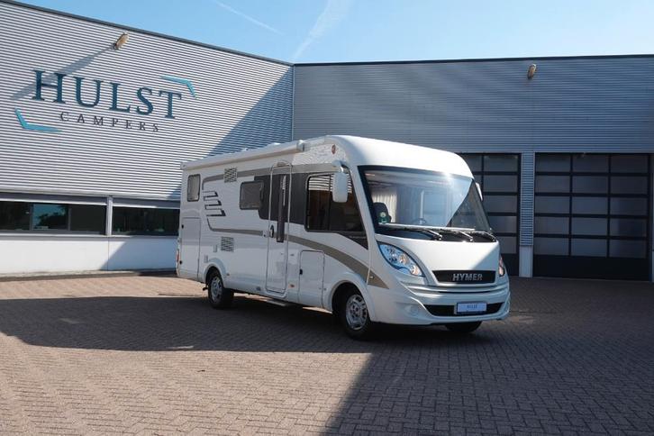 Hymer B 578, 177 PK, Automaat, lengtebedden, grote garage, Caravans en Kamperen, Campers, Bedrijf, tot en met 4, Integraal, Hymer