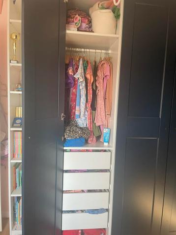 IKEA Pax kast Grimo donker blauw 200cm breed 236cm hoog - afbeelding 3