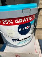 12,5 liter Histor Monodek  RAL 9010 muurverf, Wit, Nieuw, Ophalen of Verzenden, Verf