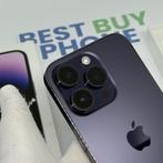 iPhone 14 Pro 128GB paars /krasvrij /100% batt /garantie, Apple, Paars, Zonder simlock, 128 GB