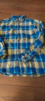 Flanellen overhemd maat M, Blauw, Nieuw, Basic & more, Halswijdte 39/40 (M)