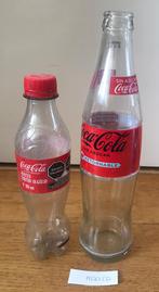 2 x fles Coca Cola Mexico 1x glas 500ml 1x plastic 355ml, Verzamelen, Merken en Reclamevoorwerpen, Gebruikt, Ophalen of Verzenden