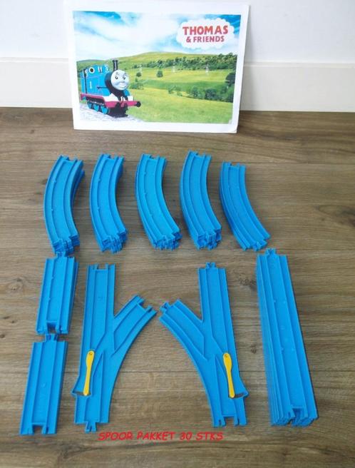 Trackmaster Thomas de Trein, Spoor Pakket 30 Stks, Kinderen en Baby's, Speelgoed | Thomas de Trein, Gebruikt, Ophalen of Verzenden