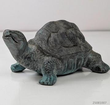 bronzen beeld schildpad beschikbaar voor biedingen