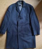 Lange wollen heren jas - maat 48 - ZGAN, Kleding | Heren, Kostuums en Colberts, Ophalen, Zo goed als nieuw, Maat 48/50 (M), Grijs