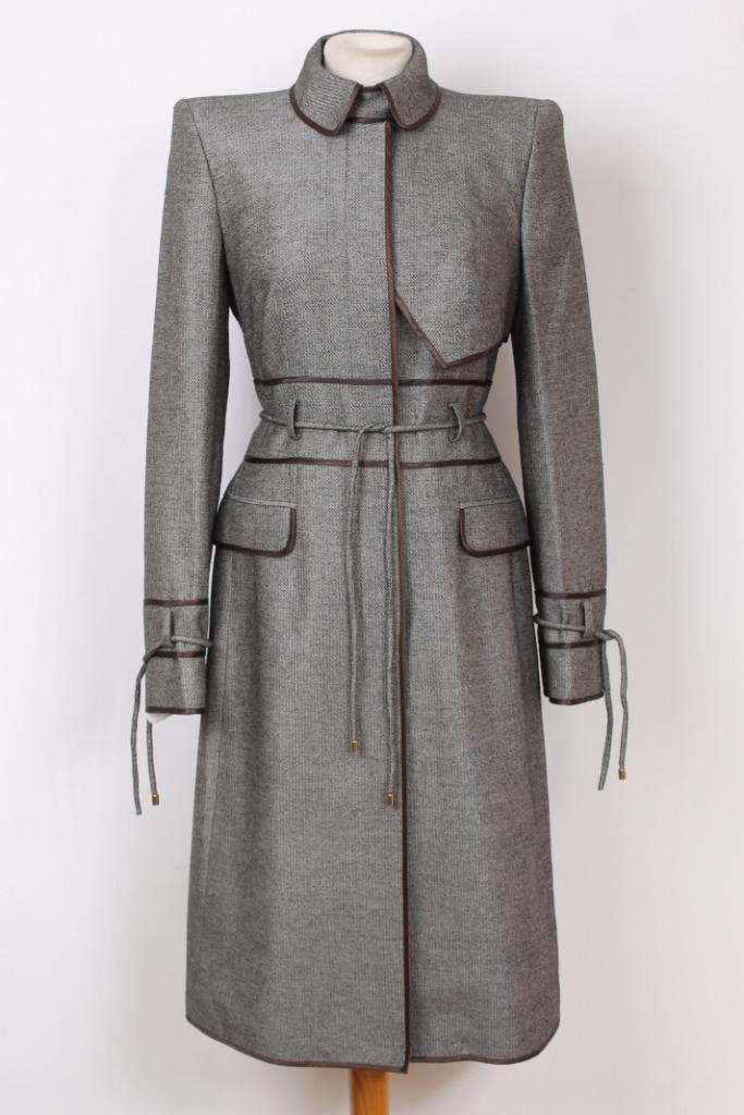 Herfst! Mantel met lamswol van MATTIOLO, Kleding | Dames, Jassen | Winter, Zo goed als nieuw, Maat 36 (S), Bruin, Verzenden