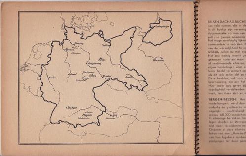 fotoboekje bevrijding concentratiekampen (1945), Verzamelen, Militaria | Tweede Wereldoorlog, Overige soorten, Boek of Tijdschrift