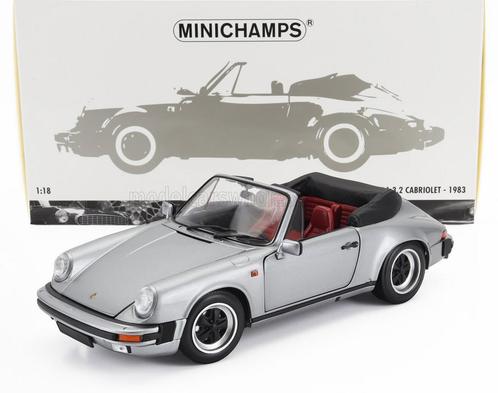 Minichamps 1:18 Porsche 911 Carrera 3.2 Cabriolet 1983, Hobby en Vrije tijd, Modelauto's | 1:18, Nieuw, Auto, MiniChamps, Ophalen of Verzenden