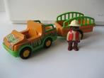 123 playmobil safari auto met aanhanger, Ophalen of Verzenden, Zo goed als nieuw