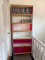 Kewlox kast met roze/rode deurtjes, Ophalen, Kunststof, Gebruikt, 200 cm of meer