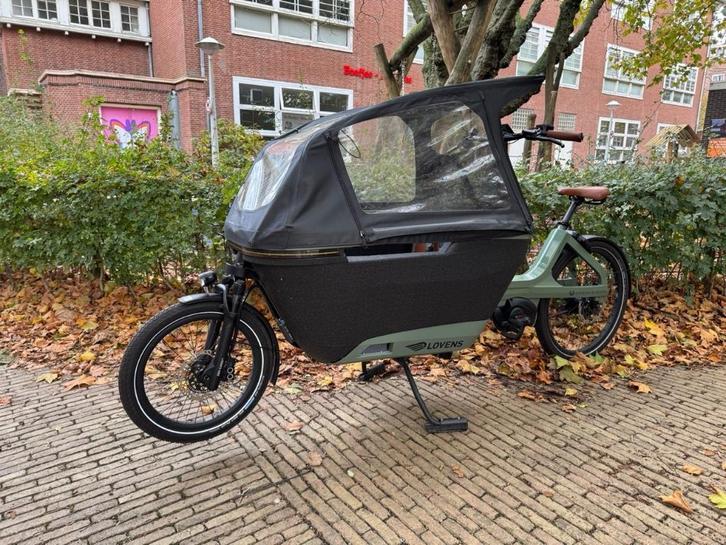 Lovens Explorer S75 Auto ABS | Moss Green | 545Wh | 450km, Fietsen en Brommers, Fietsen | Bakfietsen, Zo goed als nieuw, Overige merken