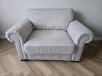Lichtgrijze fauteuil – zit heerlijk en nog stevig!, Huis en Inrichting, Ophalen, Gebruikt, Eenpersoons, 75 tot 100 cm