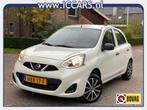 Nissan MICRA 1.2 TEKNA - Airco - APK 10-2026 - LM velgen, Voorwielaandrijving, Euro 5, Wit, Handgeschakeld