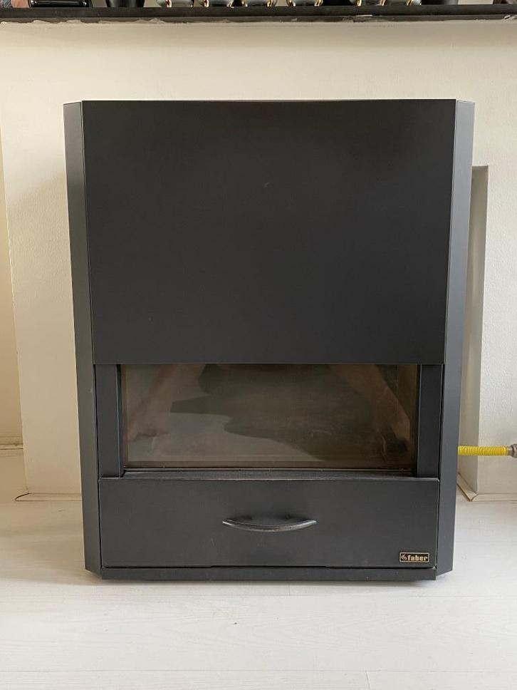 Faber Gaskachel Zwart, Huis en Inrichting, Overige Huis en Inrichting, Zo goed als nieuw, Ophalen