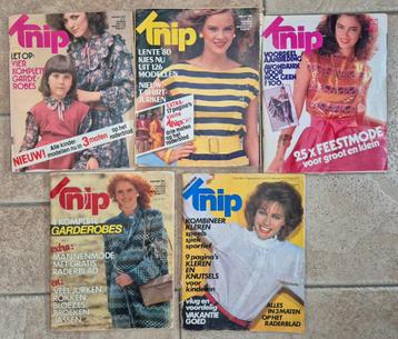 5 x Knip patronenblad (1979 - 1982) beschikbaar voor biedingen