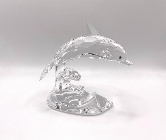 Dolfijn 7644/000/001, Verzamelen, Swarovski, Zo goed als nieuw, Figuurtje, Verzenden