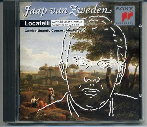 Jaap van Zweden Locatelli 14 nrs cd 1991 als NIEUW, Cd's en Dvd's, Cd's | Klassiek, Zo goed als nieuw, Orkest of Ballet, Modernisme tot heden