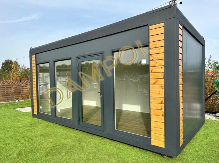 Kantoorcontainer, wooncontainer, tuinhuisje, 6x3m, Zakelijke goederen, Machines en Bouw | Keten en Containers, Verzenden