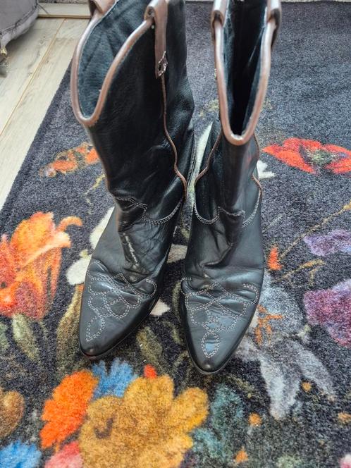 Mooie cowboylaarzen, Kleding | Dames, Schoenen, Gedragen, Schoenen met lage hakken, Zwart, Ophalen of Verzenden