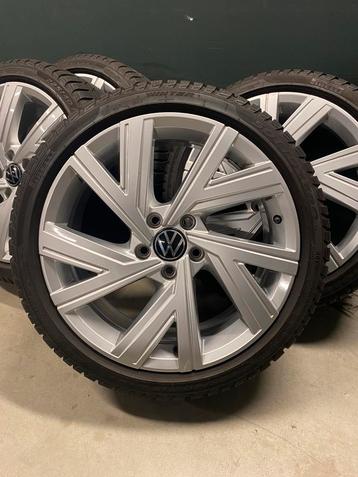 18” Originele VW Golf 6 7 8 Bergamo Velgen + Winterbanden beschikbaar voor biedingen