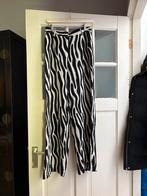Mango zwart witte wijde broek 36 nieuw met prijskaartje, Mango, Verzenden, Zwart, Nieuw
