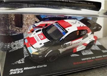 Toyota GR Yaris Rally1 Hybrid Rallye MC 2023 1/43 ALTAYA beschikbaar voor biedingen
