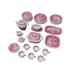 Villeroy en Boch Rusticana rood servies, serviesdelen, Antiek en Kunst, Antiek | Servies los, Ophalen of Verzenden