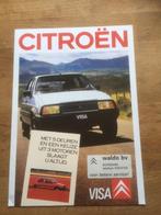 Autofolder/Brochure  Citroën  Visa   1988   12 pagina's   NL, Boeken, Nieuw, Citroën, Ophalen of Verzenden