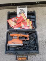 Worx Excentrische Schuurmachine, Ophalen of Verzenden, Gebruikt, Minder dan 600 watt, Excentrische schuurmachine